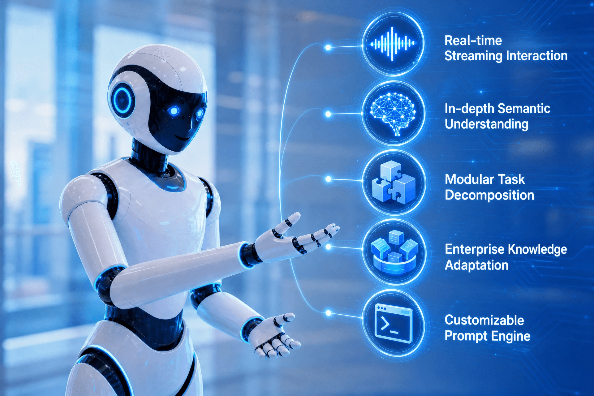 Udesk Copilot AI Agent large language model intelligent interaction and AI customer service technology