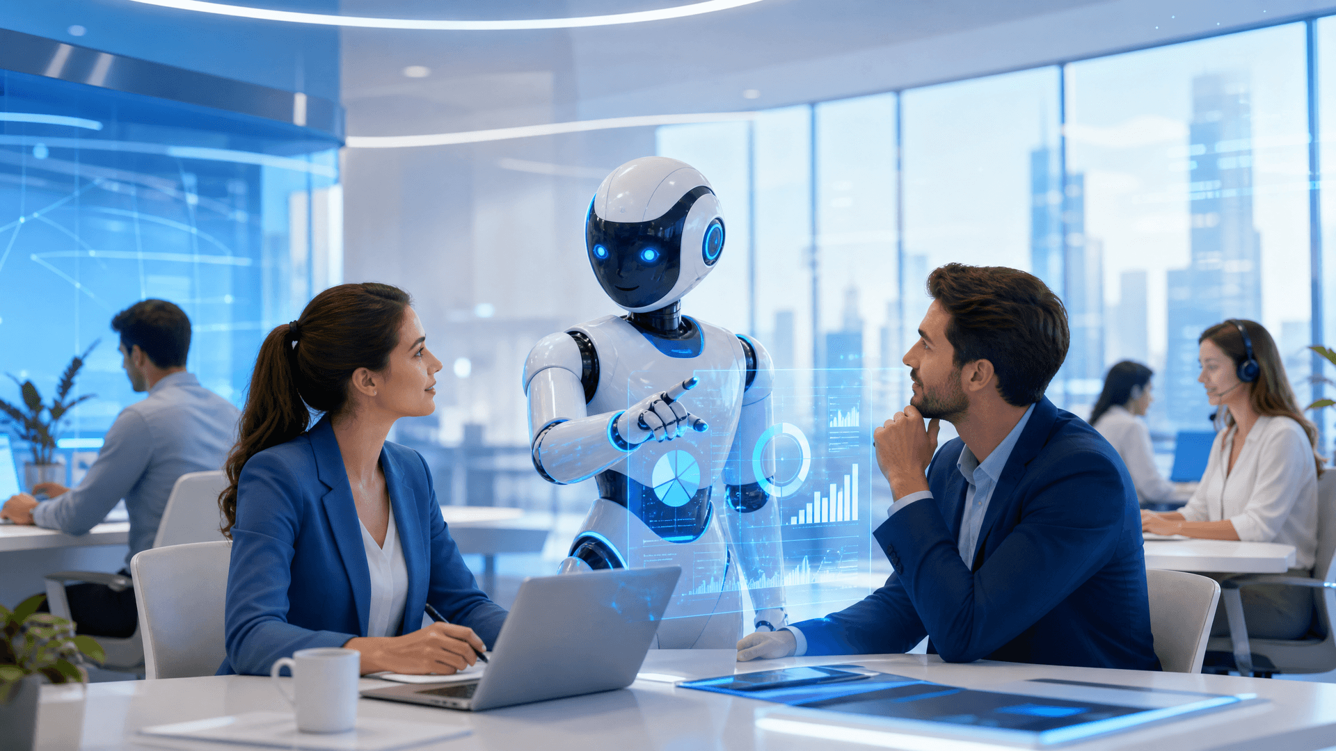Udesk Copilot AI Agent LLM-powered intelligent customer service system dashboard