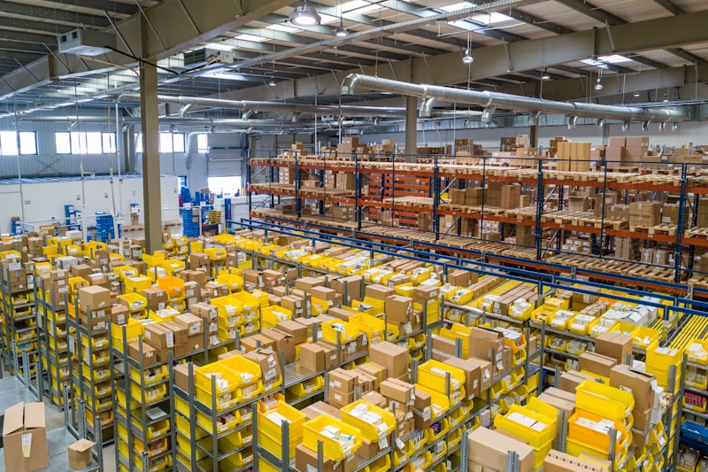 Global logistics network with packages and freight operations for cross-border e-commerce