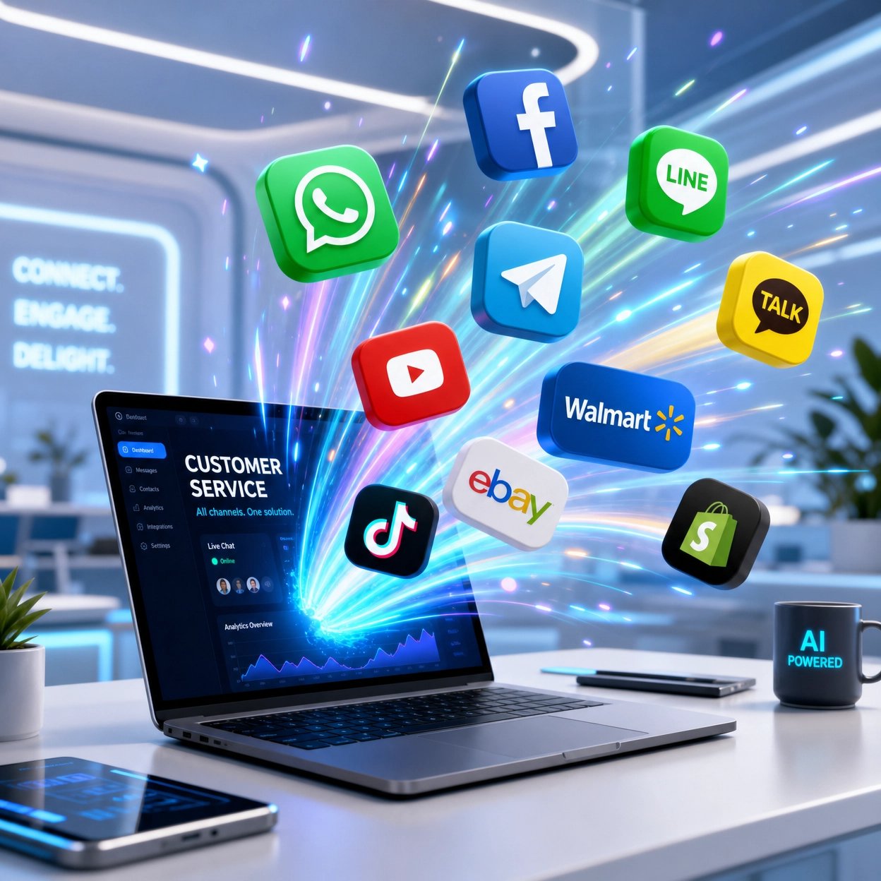 omnichannel customer service solution unified dashboard