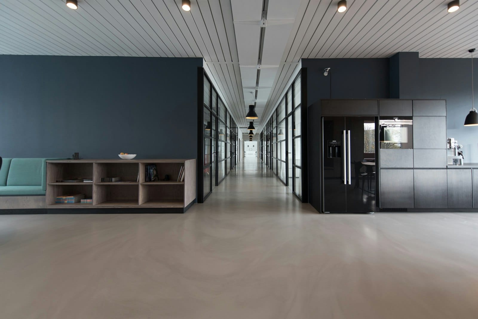 Modern corporate workspace