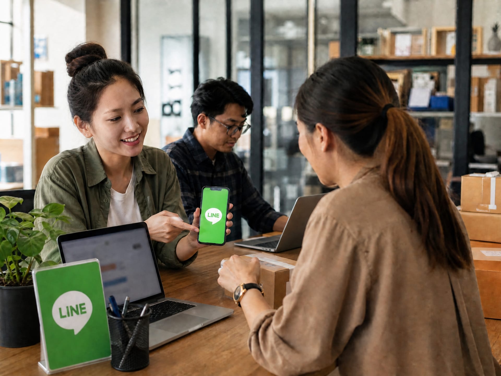 Udesk LINE Messaging API powering LINE customer service for cross-border teams