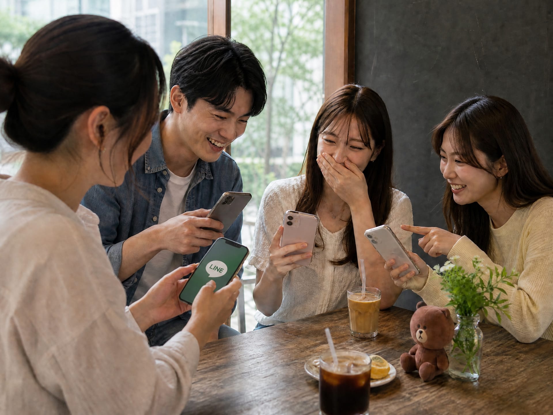 LINE customer service teams collaborating with Udesk LINE Messaging API